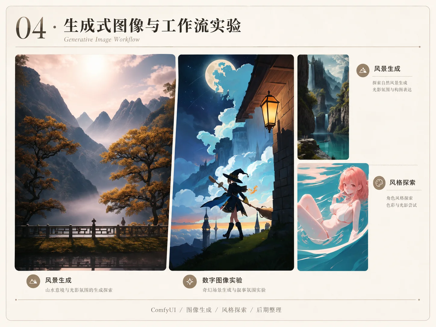 生成式图像与工作流